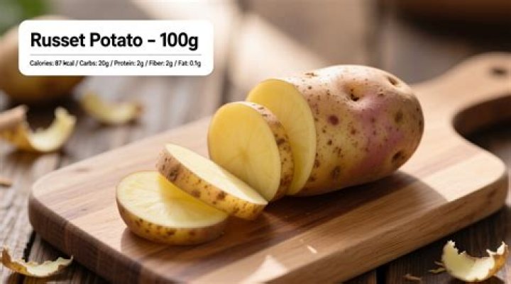 How many grams is a Russet potato?