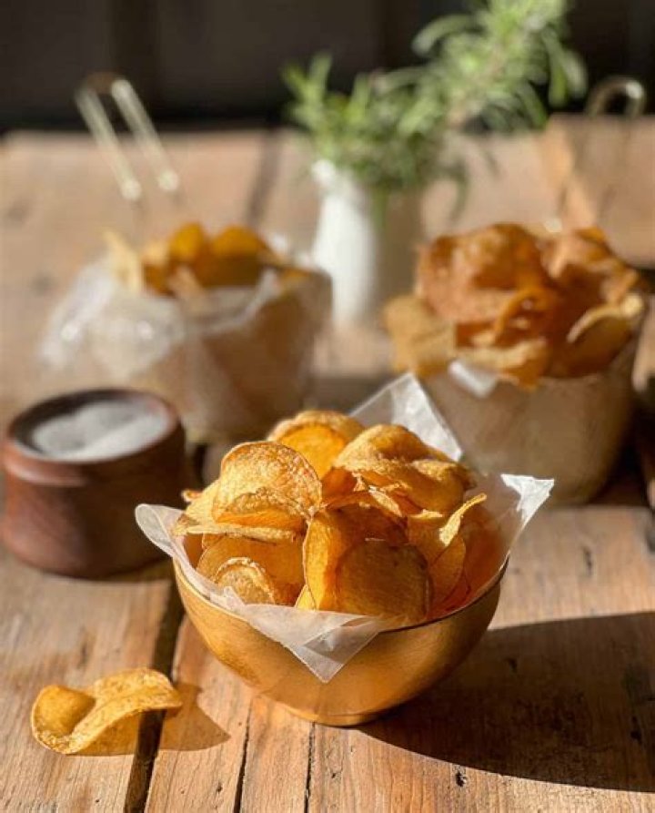 How much is a portion of potato chips?