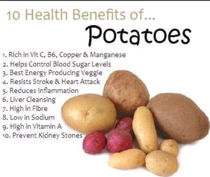What are the health benefits of potatoes?