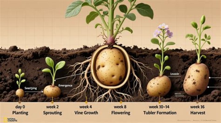 What is the ideal climate for growing potatoes?